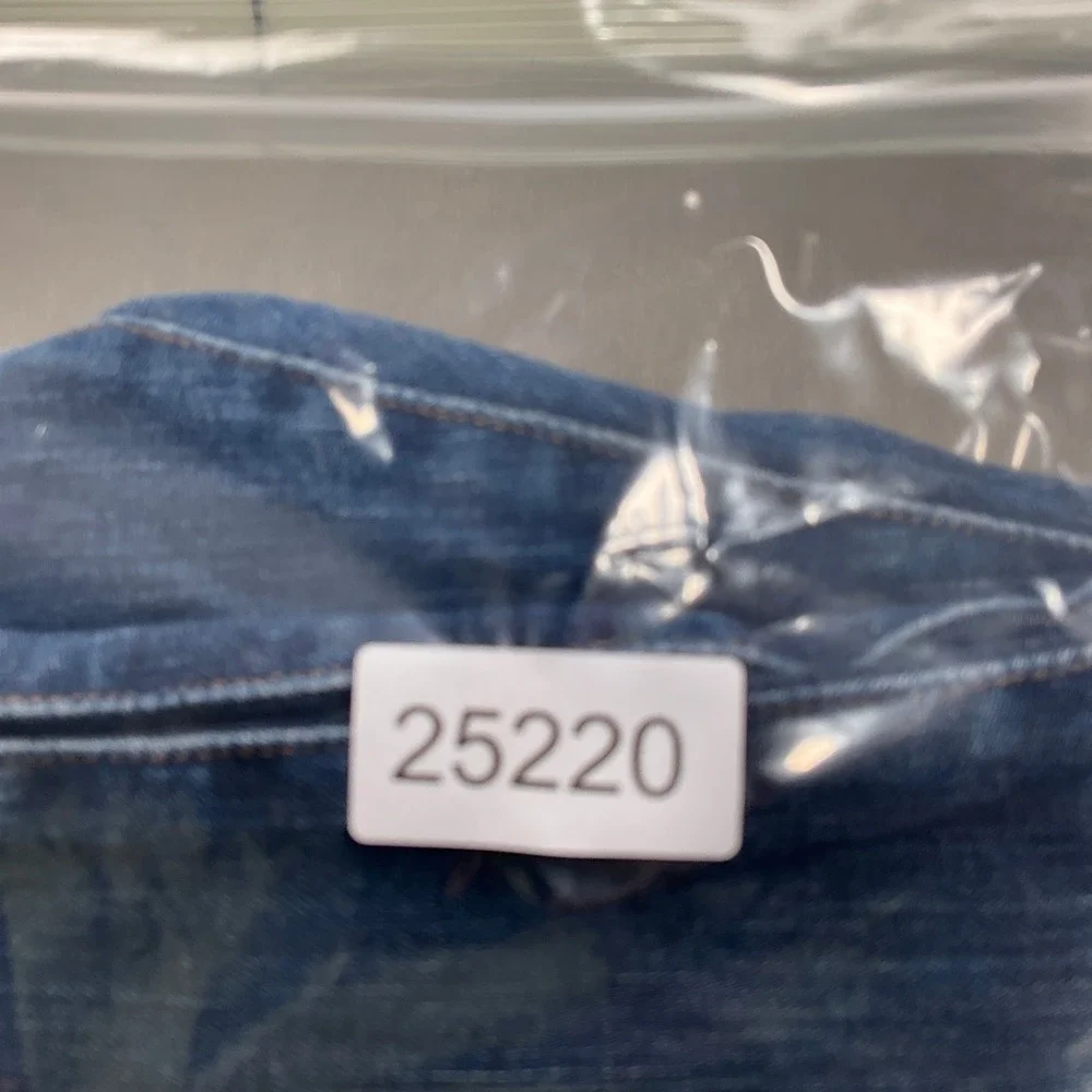 AG Everett Jeans Mens 36W 33L Blue Slim‎ Straight Denim 360 Stretch 80s VTG